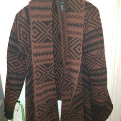 Thick brown Cardigan/Jacket/Coat