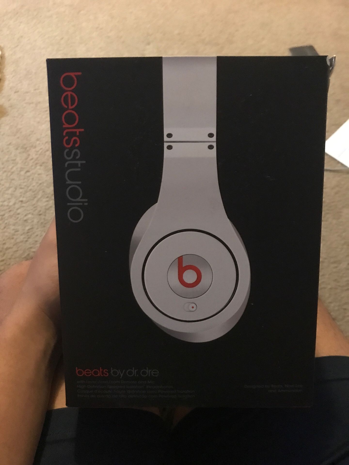 Beats Studio (JUST THE BOX!!!)