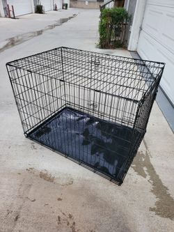 Dog cage 2 door large