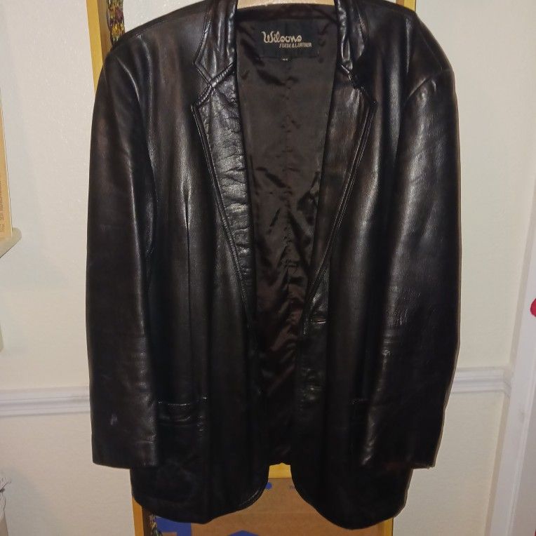 Wilson Leather Jacket Size 40 