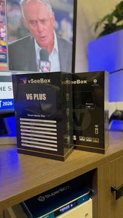 VSeeBox V6 Plus Streaming Device Unlimited Movies & Entertainment