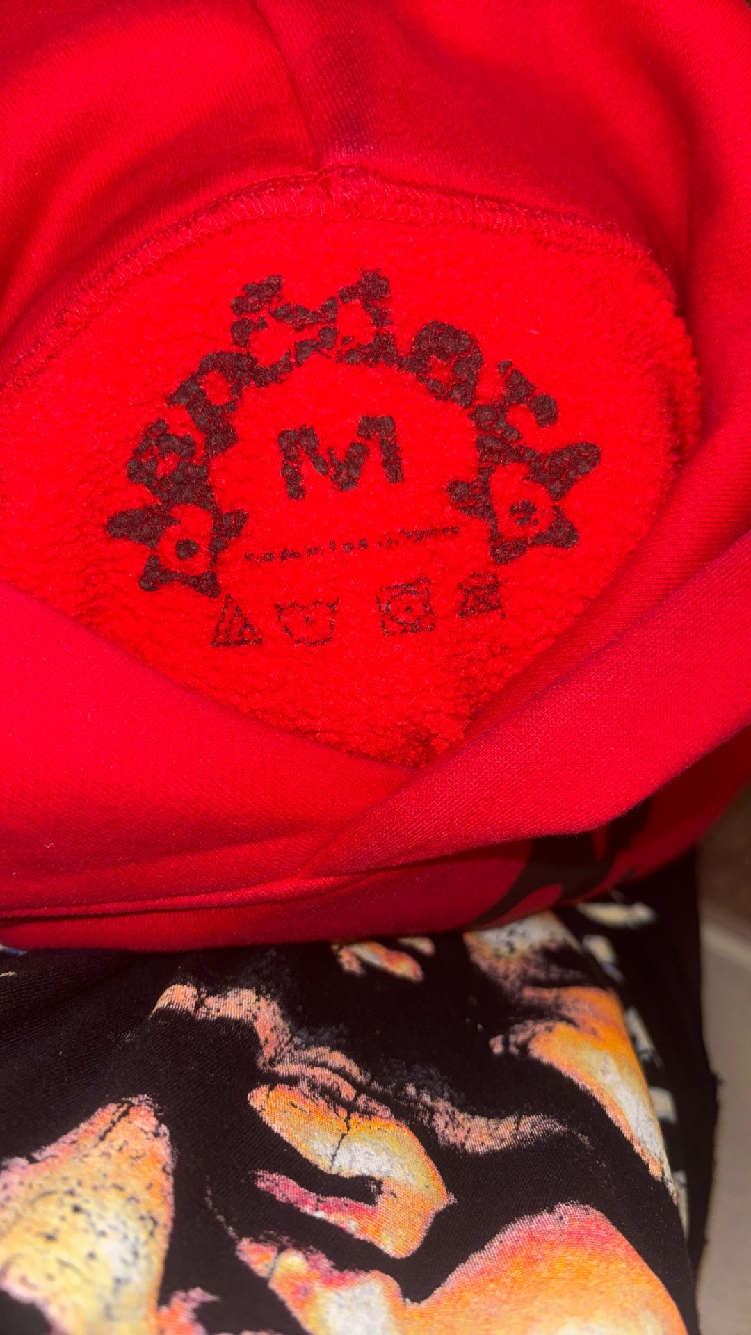Spider Hoodie - Red/Black