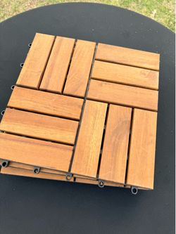 INTERLOCKING WOODEN DECK TILES outdoor flooring