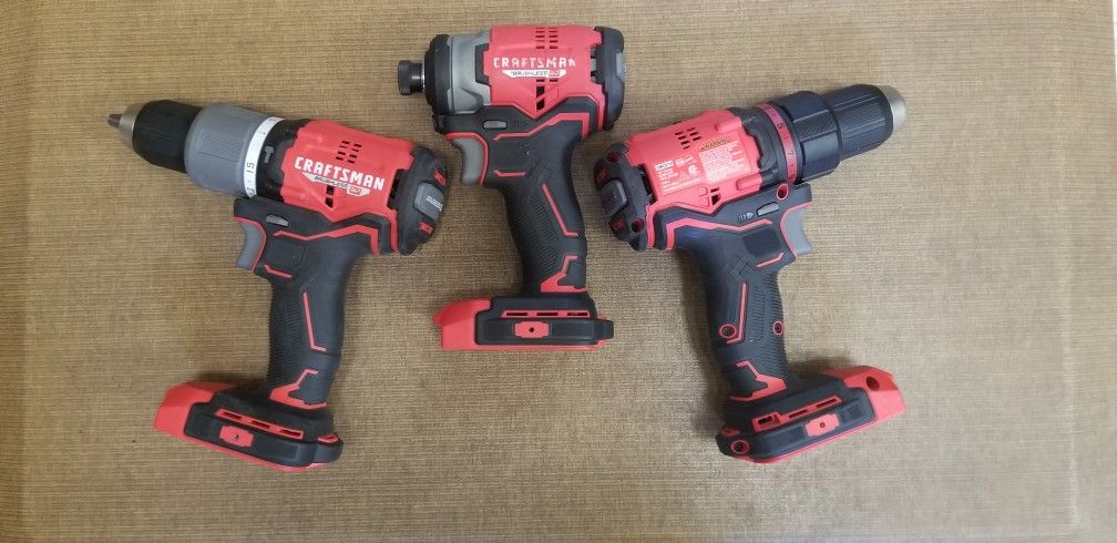 New Craftsman 20v Max RP Brushless Cordless Tools