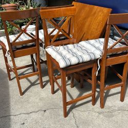High Table 4 Chairs 🪑 