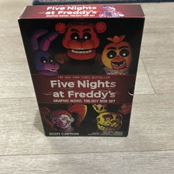 Five Nights At Freddys Trilogy Book Set