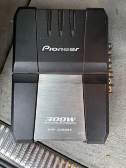 Pioneer car amp