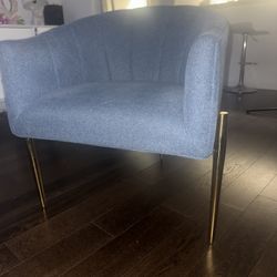 Blue Chair Decorative 