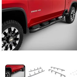Chevy Crew Cab 4" Round Steps