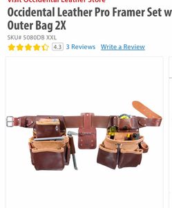 Occidental leather pouches