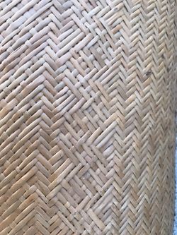 Stunning woven sleep mat from Asia