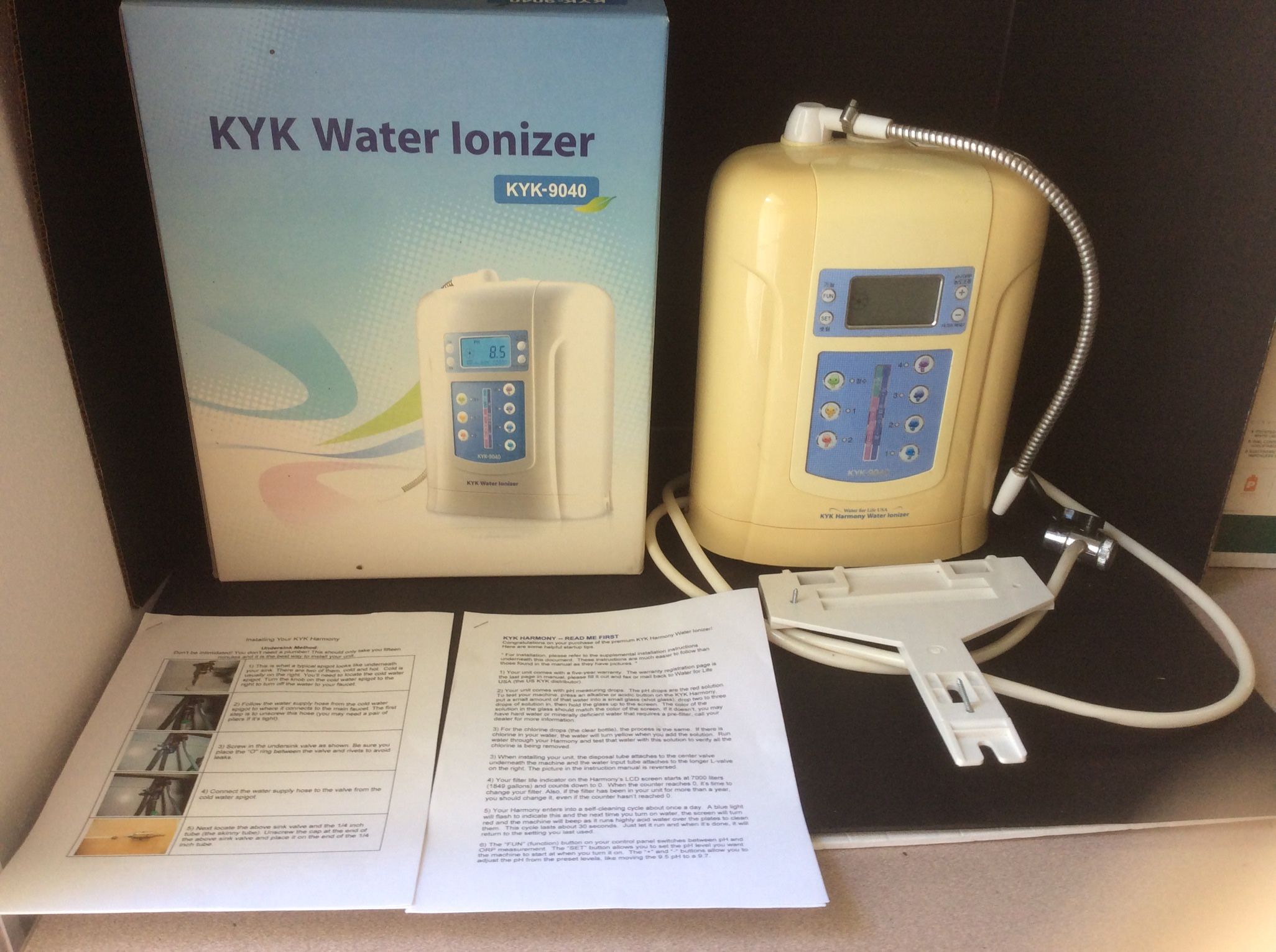 KYK Harmony Water Ionizer Features