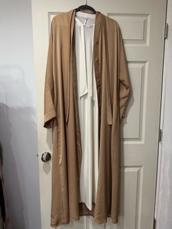 2 piece dress & abaya set