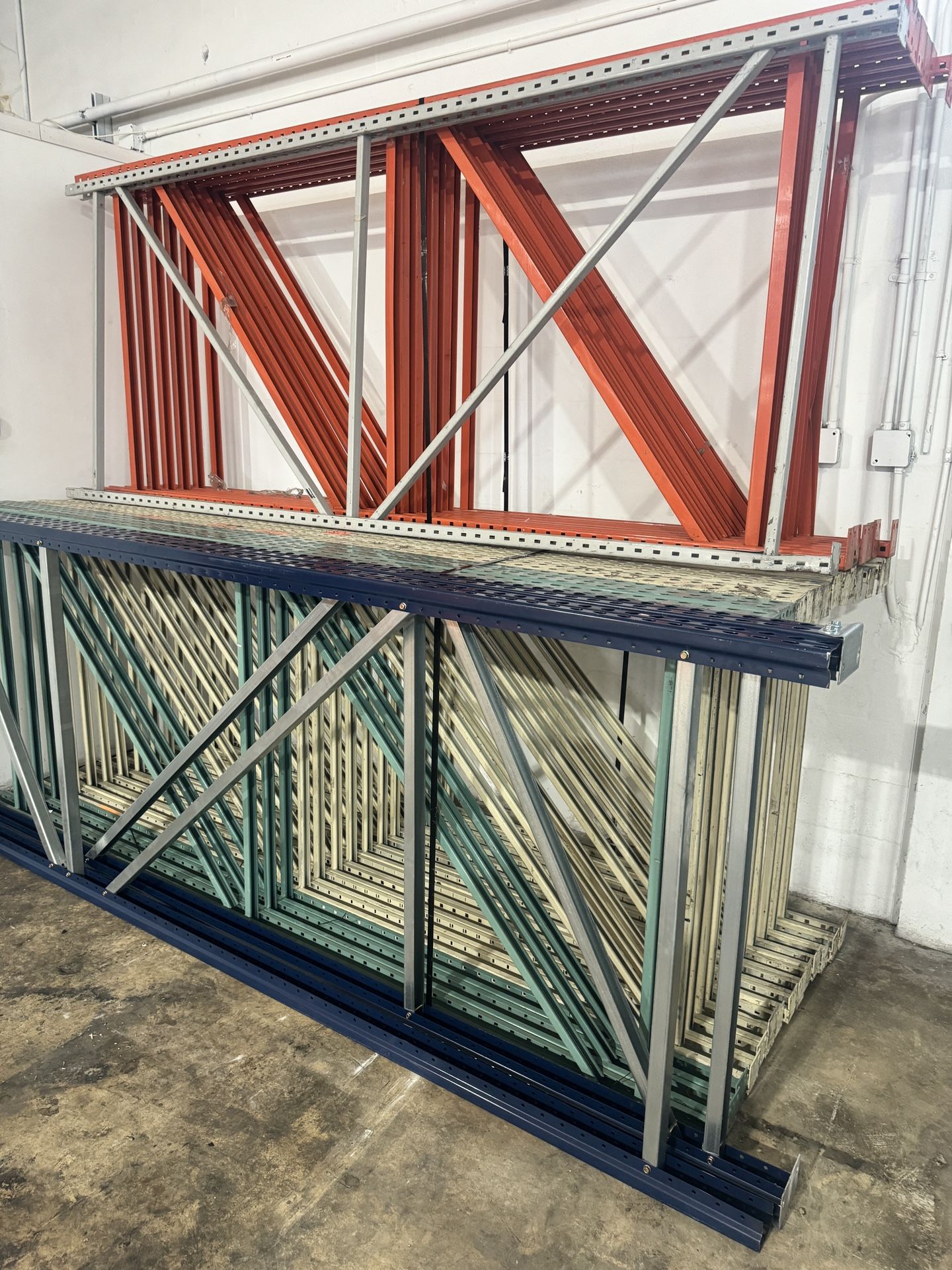 Uprights 48”x120” Used Welded