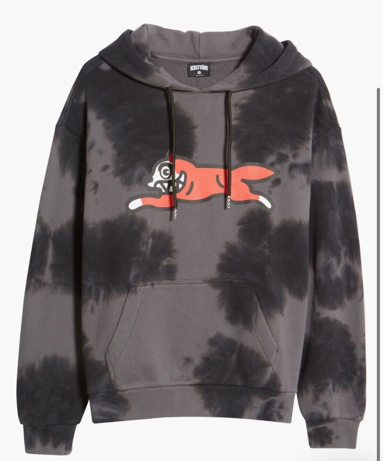 ICECREAM CRUMB HOODIE BLACK