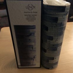Lenox Painted Indigo Vase
