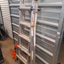 Warner Foldable Extendable Ladder