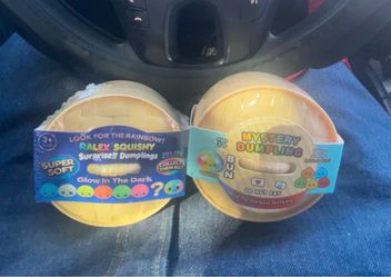 Squishy Surprise Dumpling Toys – Set of 2 8 each