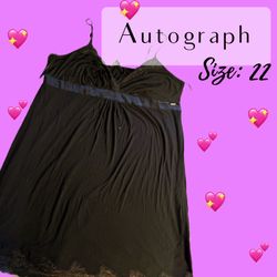 Autograph Black Baby Doll Chemise 