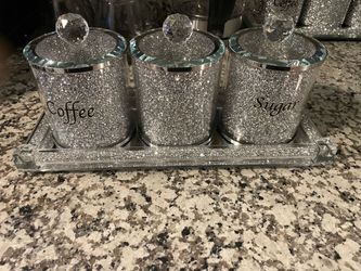 3 glass jars