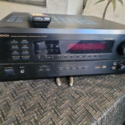 Denon 7 channel receiver With remote also have the original manuel 