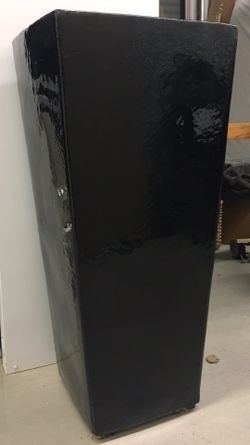 Tall 37 “ Large Square Ceramic Pot Vase Planter - Black