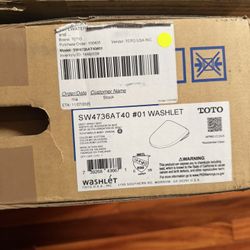 TOTO Washlet S7A SW4736AT40#01 Electronic Bidet Toilet Seat (Elongated, Cotton White)