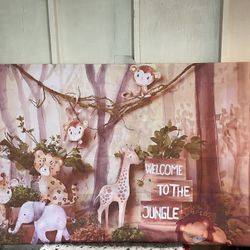 Jungle Safari Birthday Decor