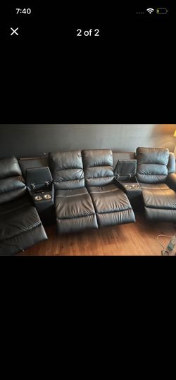 Black Couches