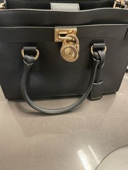 Black Leather Michael Kors Purse - only worn a few times!