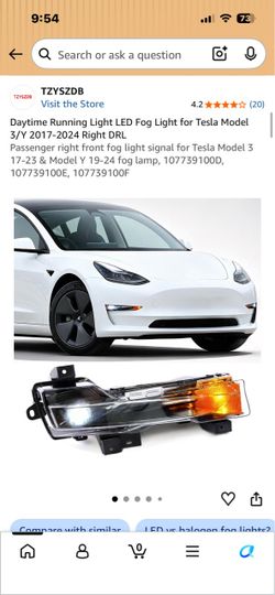 Tesla Model 3/Y 2017- 2024 Right DRL