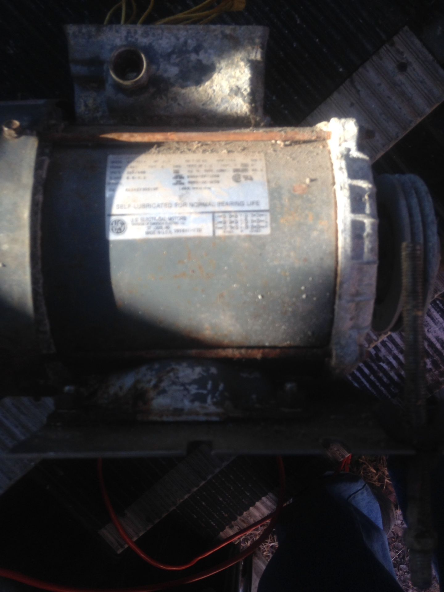 Electric motor US motors 3 phase $ 75