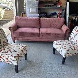 Sofa And Two Chairs