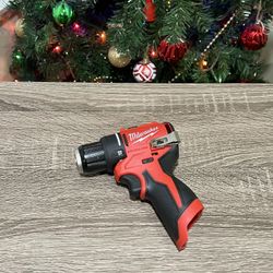 Milwaukee M12 Brushless 12 Volt Subcompact 3/8” Drill Driver TOOL ONLY / NEW