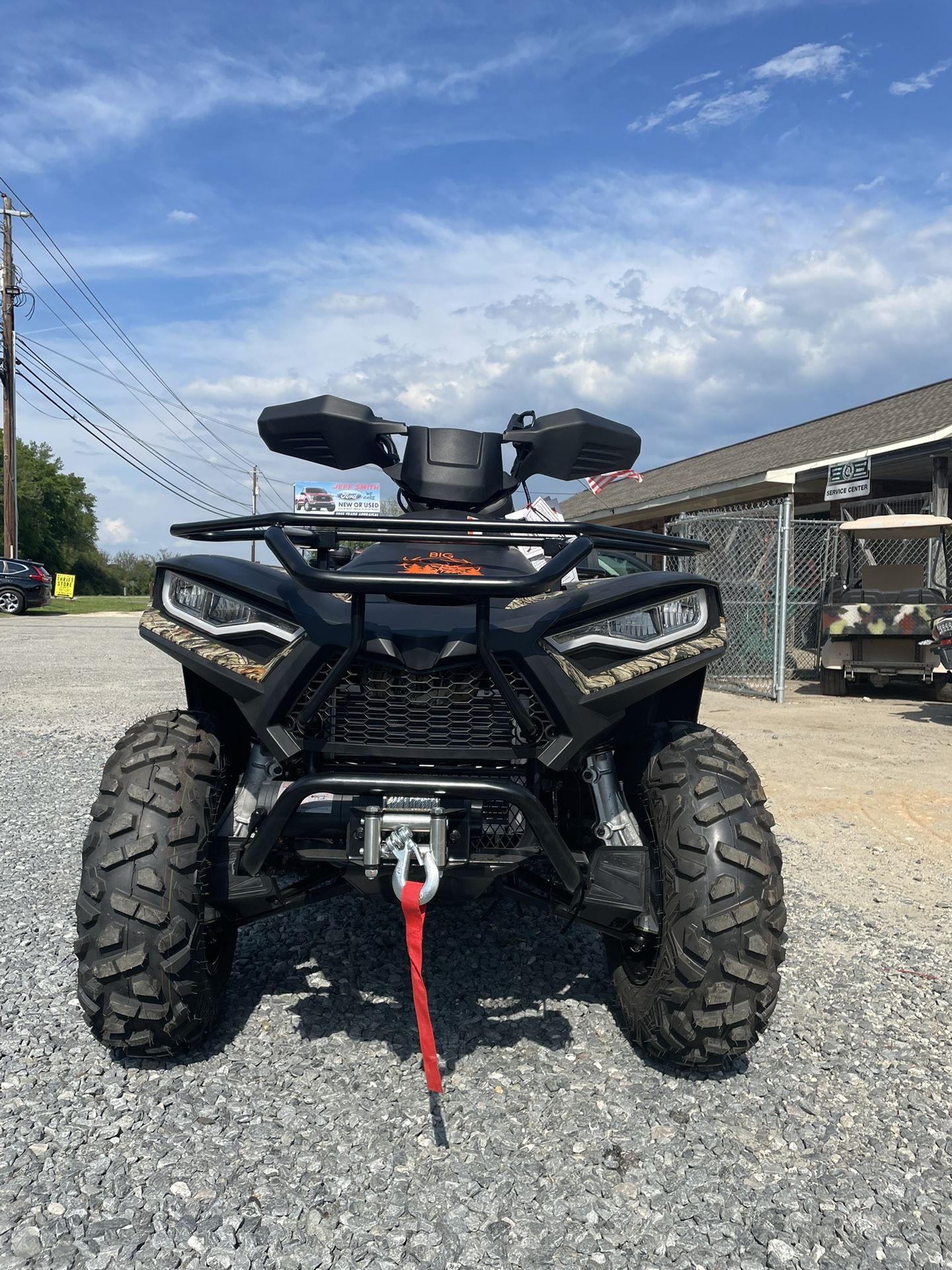 New 300cc. 4x4. Free Winch Free Back Up Seat Water Cooled At Tu