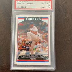 2006 Tops Mariano Rivera  PSA 10 #110