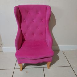Pink Girls Chair