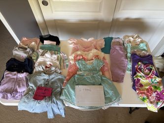 Baby girl, clothes, six months and 6 to 9 months