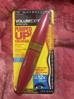 MAYBELLINE VOLUME EXPRESS MASCARA. WATERPROOF