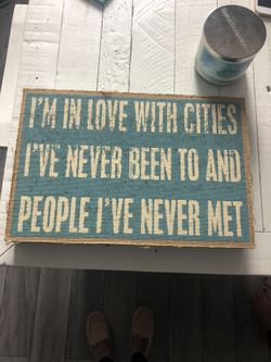 Wood And Burlap Wall decor