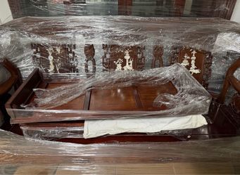High end solid wood furniture complete set