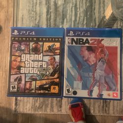 GTA 5 Premium Edition And Nba 2k22 $35 For Both