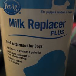 Puppy/Dog Milk Replacer