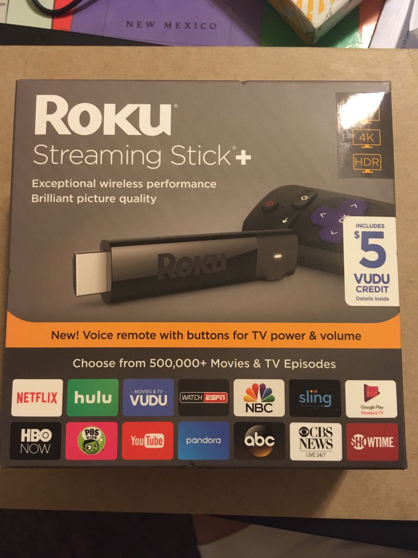Roku Stream Stick+ and Google Chromecast