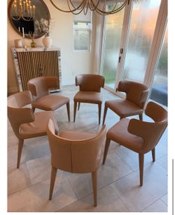6 Coco Republic Melrose Dining Chairs