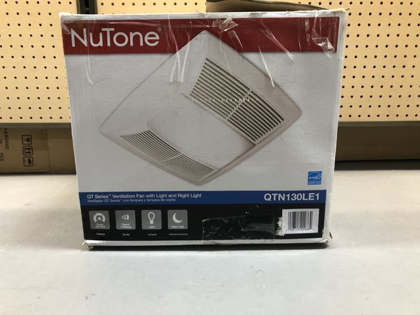 New Nutone Qt Series Quiet 130 Cfm Ceiling Bathroom Exhaust Fan With