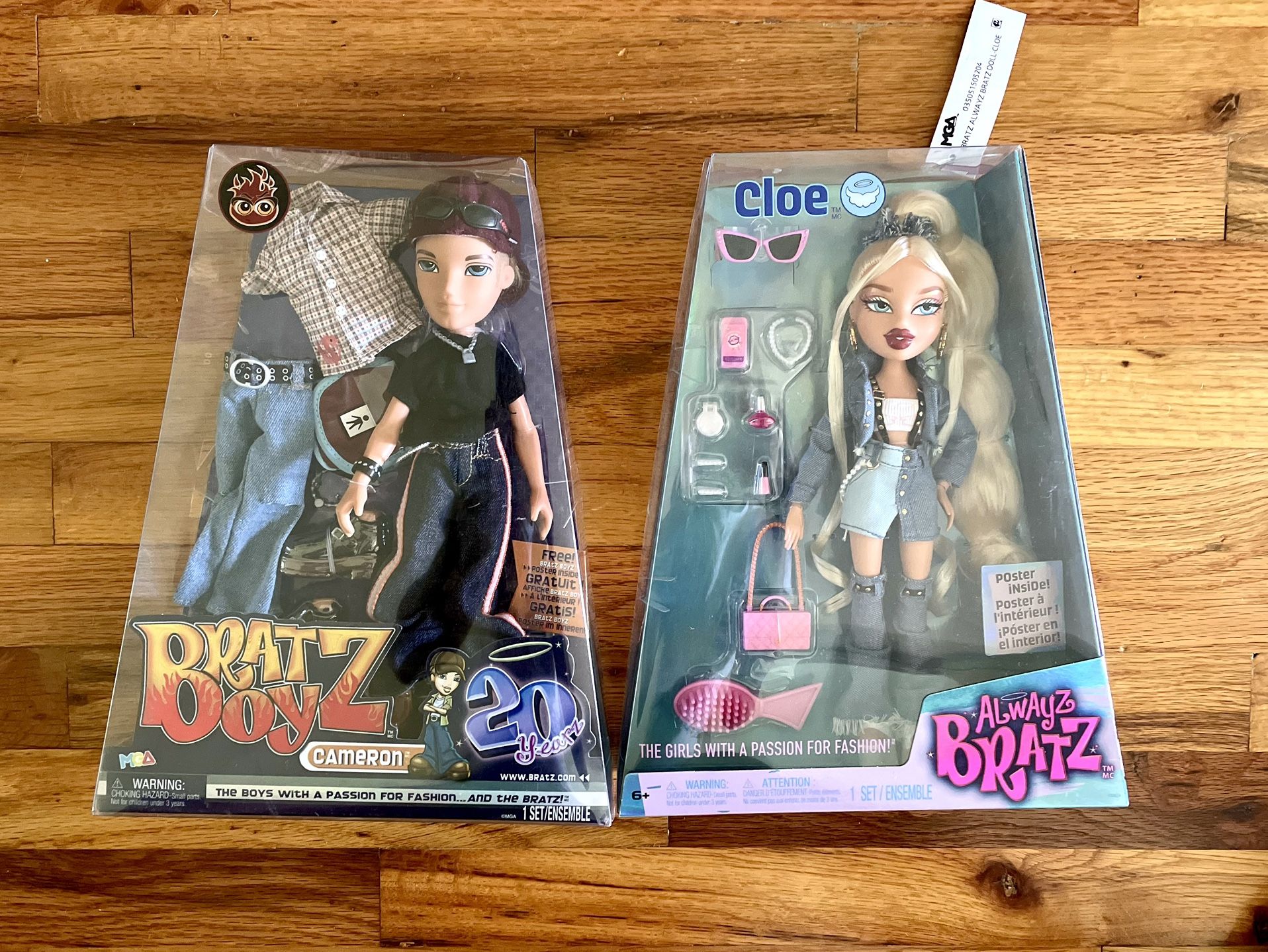 Bratz Dolls: Alwayz Bratz Cloe Fashion Doll & Bratz 20 Yearz Special Edition Cameron Fashion Doll