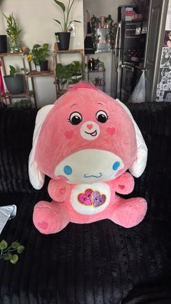 Large cinnamon roll plush