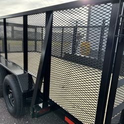 2025 Tomahawk  Landscape Trailer 82"W X 16'L