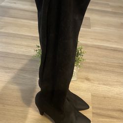 Womens High Heel Thigh High Boots Size 7.5